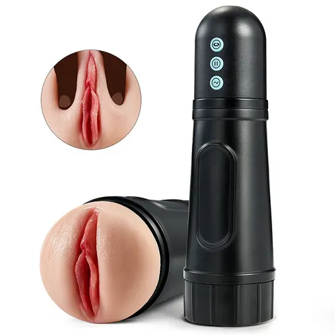 Tornado – Realistic Texture Extended Channel Male Masturbator 10 Vibration & 5 Suction Modes
